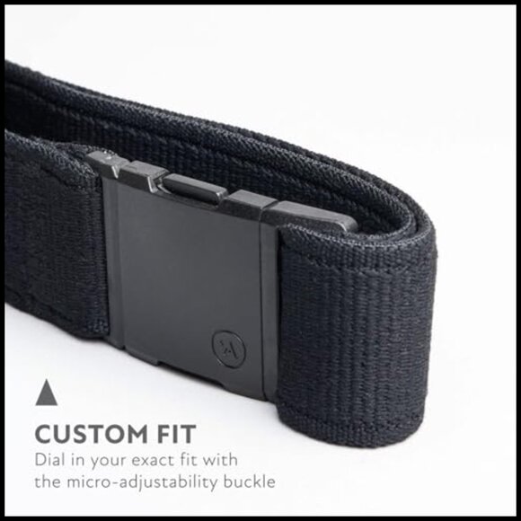 Metal Free Buckle Adventure Belt with Performance Stretch main image 3